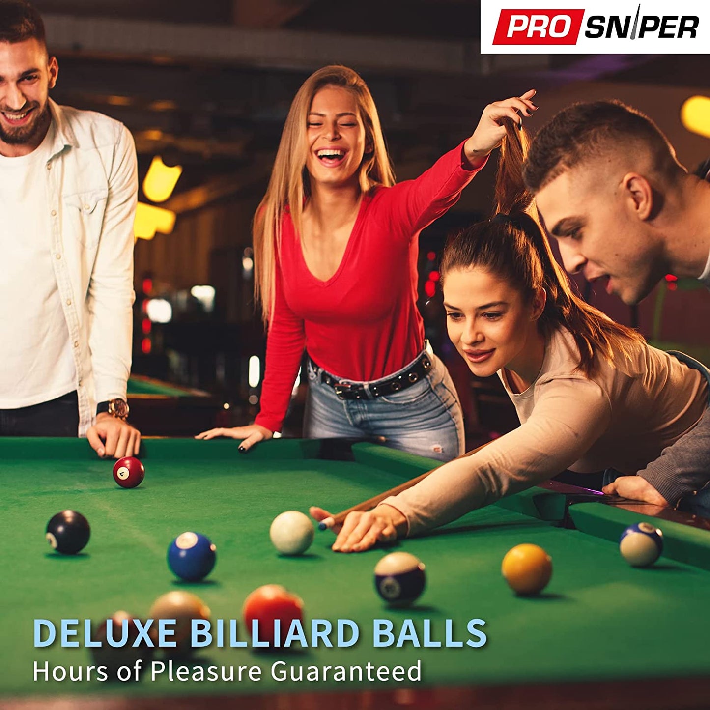 Deluxe Billiard Balls - 16 Pool Ball Set