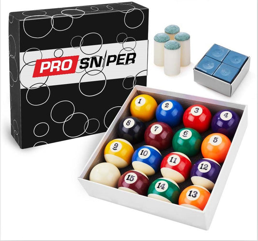 Standard Billiard Balls - 16 Pool Balls set